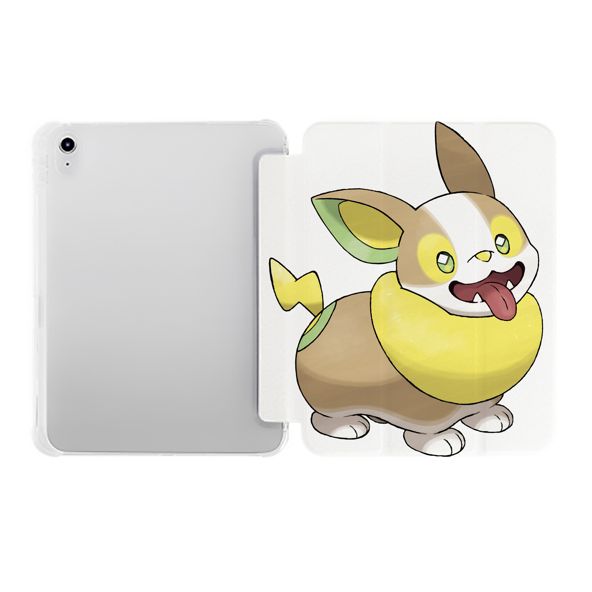 （画像用） ポケットモンスター Pokémon IPad ケース ペン収納付き 三つ折りスタンド PUレザー×シリコン 対応機種9.5/10.5/10.9インチ